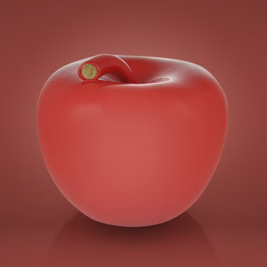 Mela Rosso Lucida | EVA DESIGN - Image 2