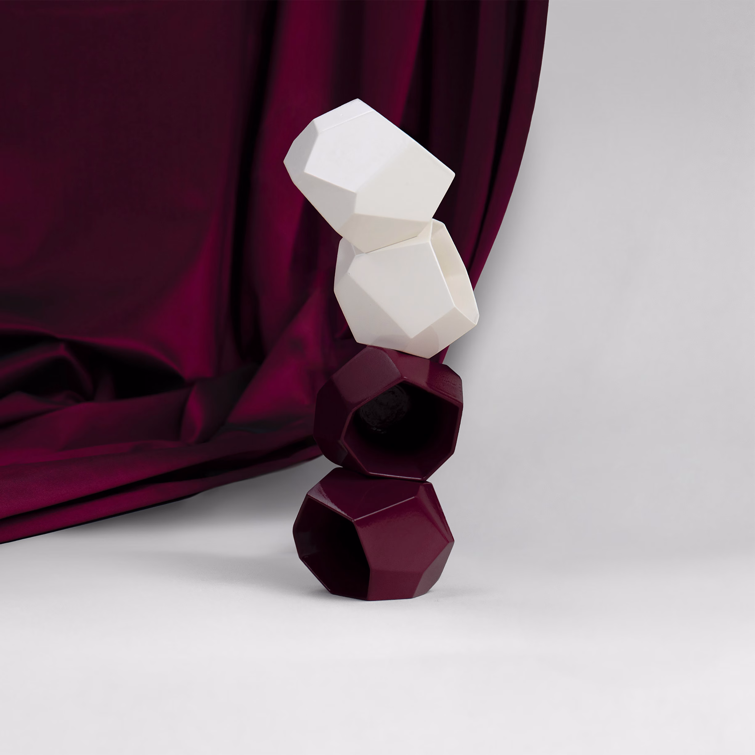 Set 6 Tazzine Voronoi | EGO UNDESIGN - Image 4